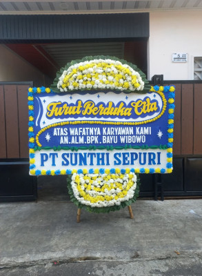 Papan Bunga Duka di Maluku Barat Daya